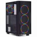 Dark Diamond PRO Mesh 4x12cm FRGB Fan, Full Akrilik Yan Panel, USB 3.0 Bilgisayar Kasası (DKCHDIAMONDPROMS))